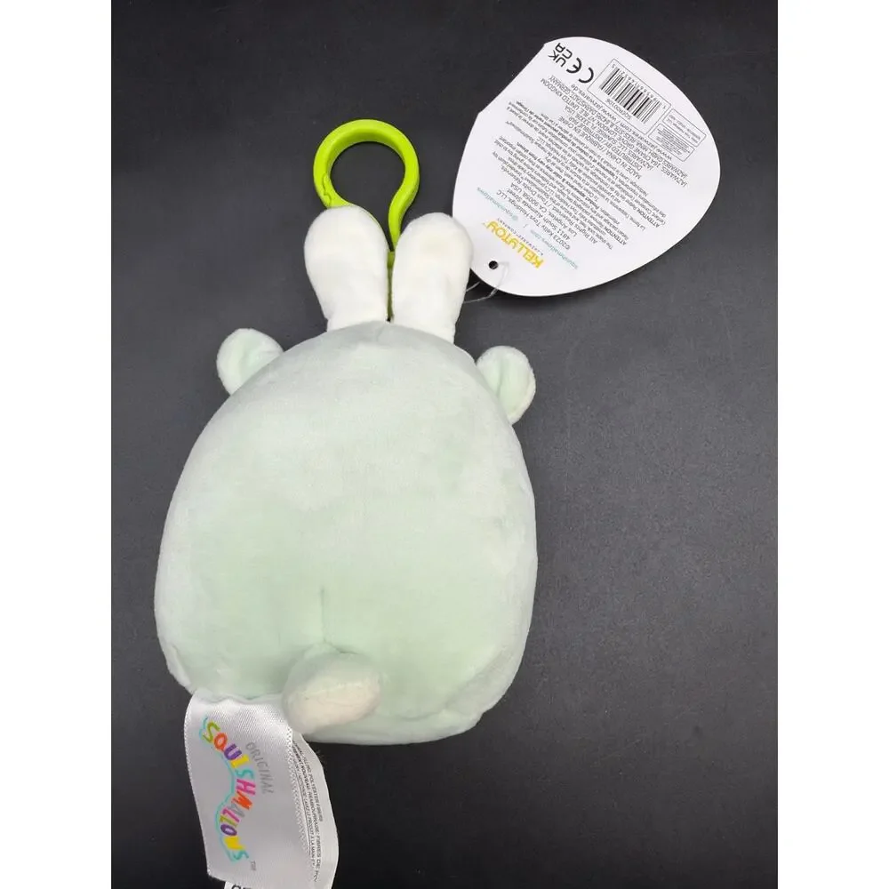 Squishmallows Miley Llama 3.5 Inch Easter Bunny Ears Clip On Plush NWT 2023